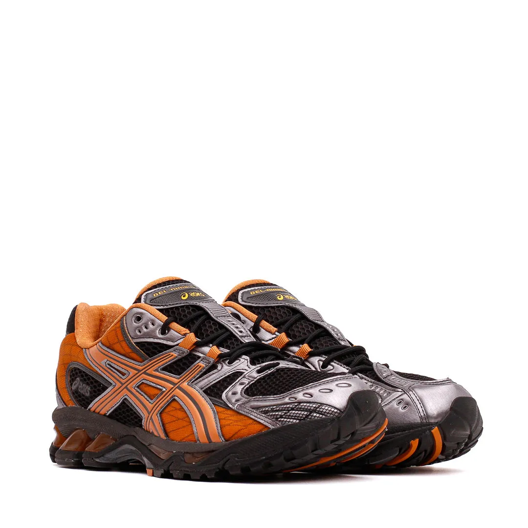 Asics Unisex Gel-Nimbus 10.1 Black Rust Orange 1203A543-004 Asics shoe style pictures
