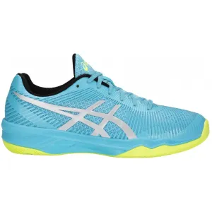 Asics Volley Elite FF Womens Indoor Court Shoes - Blue Asics athletic footwear for training sessions