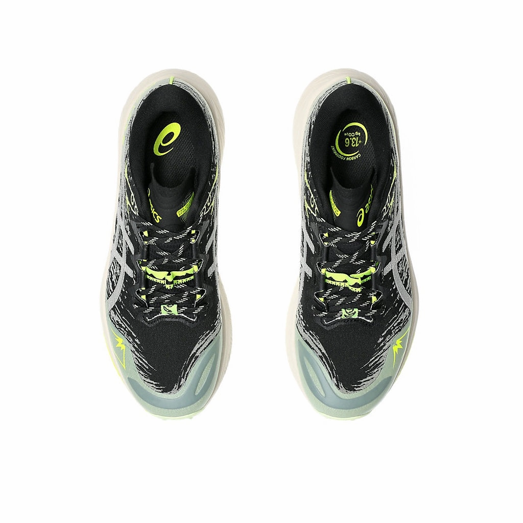Asics Fuji Lite 5 | Black / Oatmeal | Womens Asics classic sport shoe designs