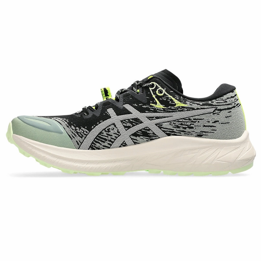 Asics Fuji Lite 5 | Black / Oatmeal | Womens Asics classic sport shoe designs