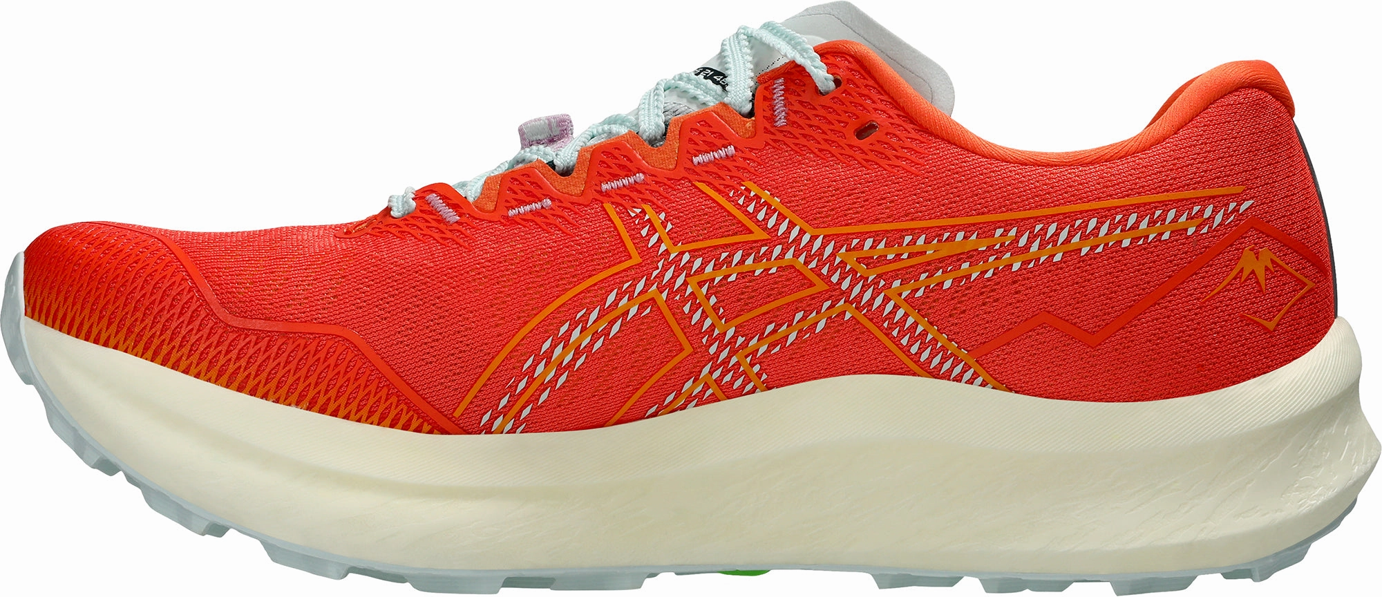 Asics FujiSpeed 3 Mens Trail Running Shoes - Red Neutral Support Shoes