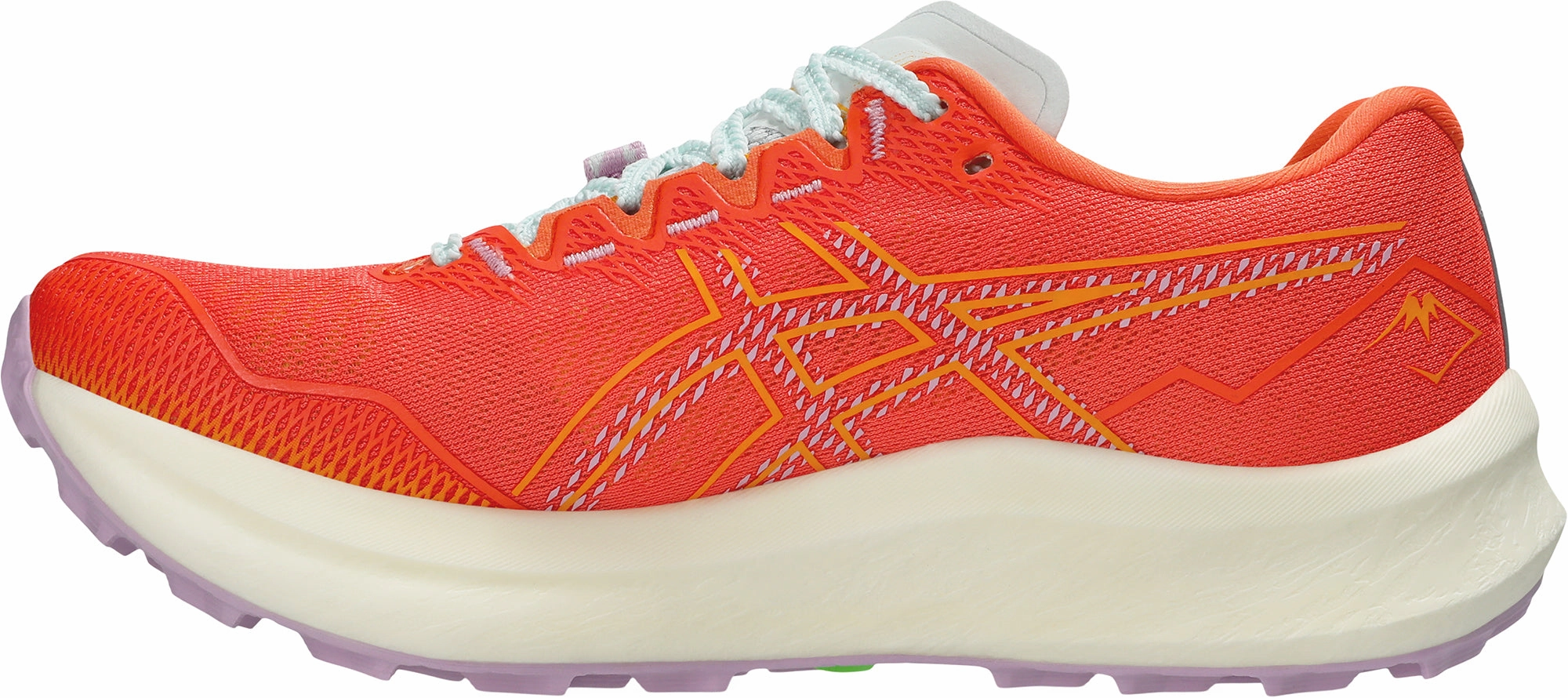 Asics FujiSpeed 3 Womens Trail Running Shoes - Orange Neutral Support Shoes