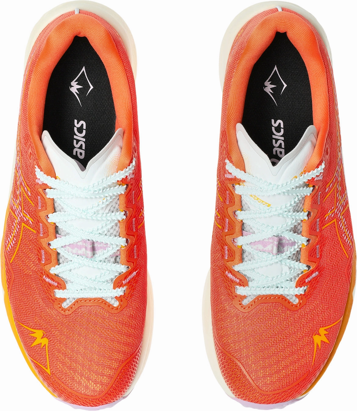 Asics FujiSpeed 3 Womens Trail Running Shoes - Orange Neutral Support Shoes