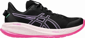 Asics Gel Cumulus 26 Lite-Show Womens Running Shoes - Black Asics athletic footwear for training sessions