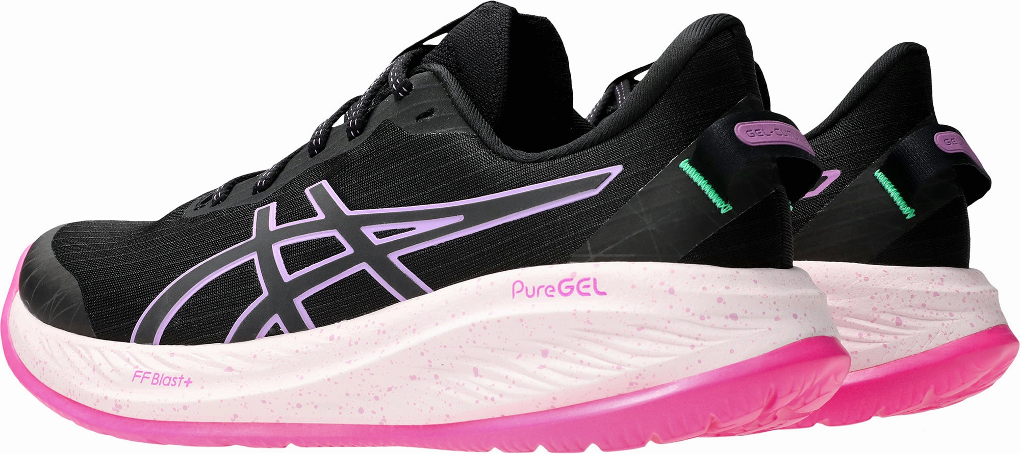 Asics Gel Cumulus 26 Lite-Show Womens Running Shoes - Black Performance Shoes
