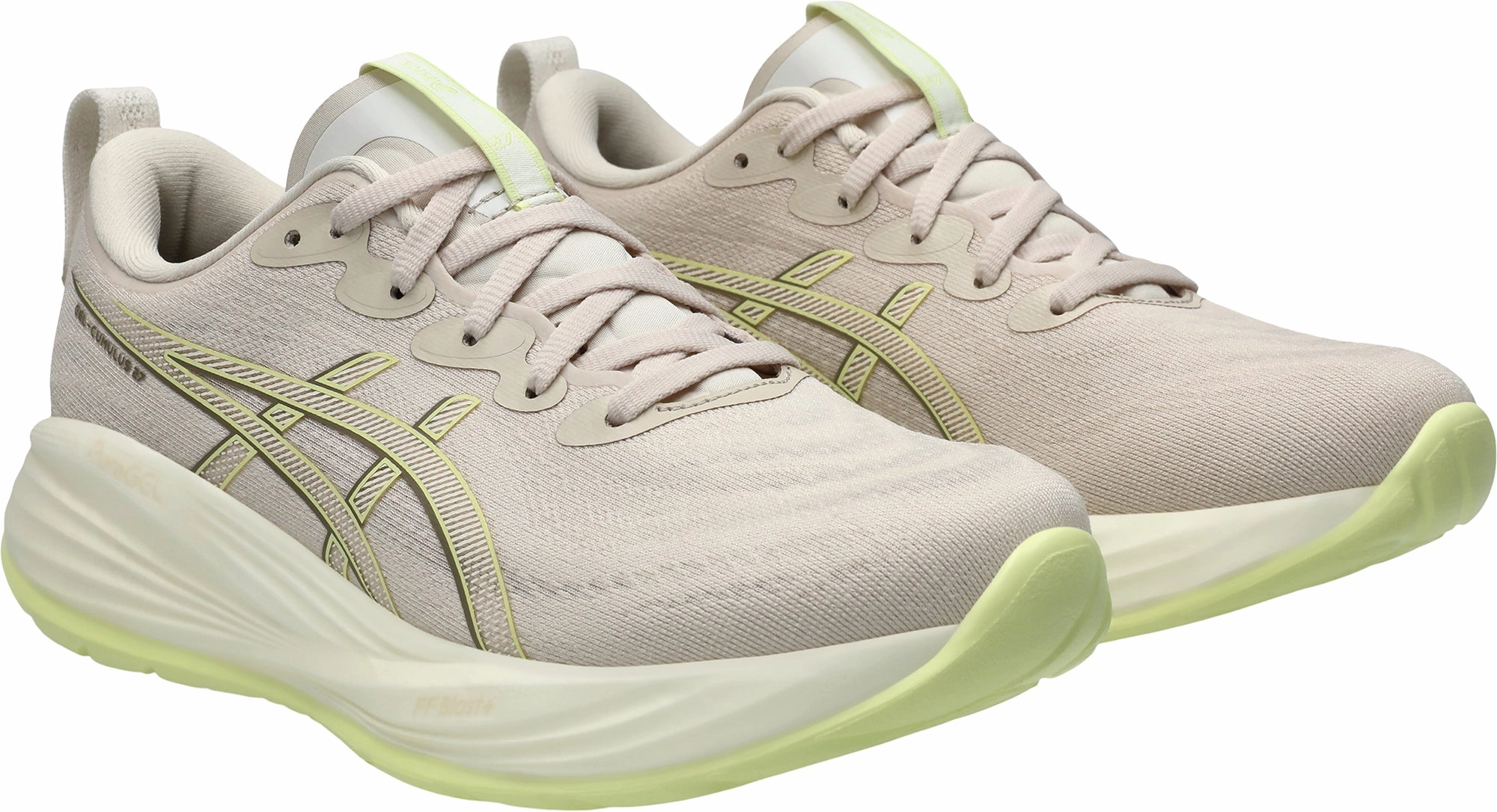 Asics Gel Cumulus 27 Womens Running Shoes - Beige Performance Shoes