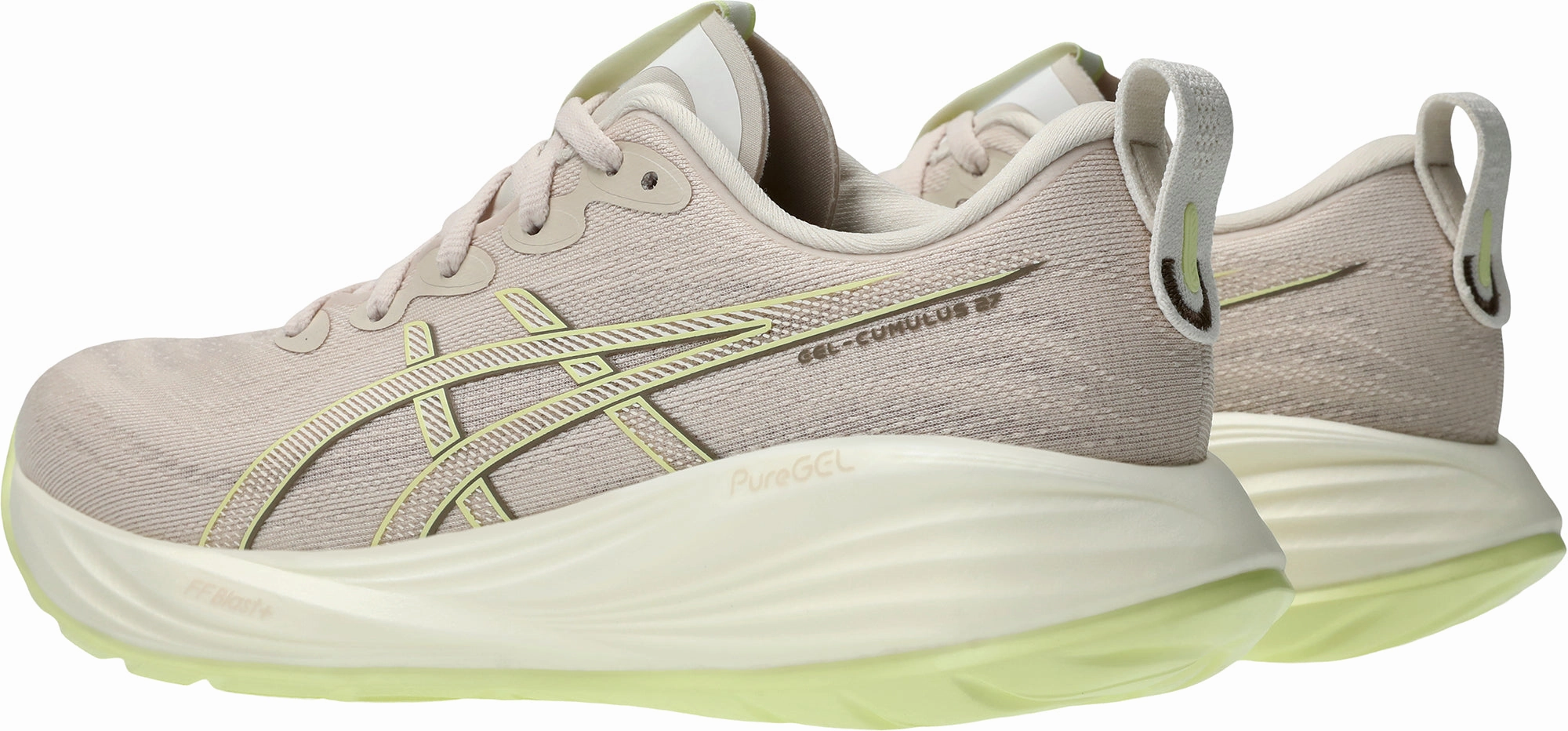 Asics Gel Cumulus 27 Womens Running Shoes - Beige Performance Shoes