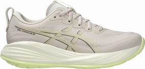 Asics Gel Cumulus 27 Womens Running Shoes - Beige Asics athletic footwear for training sessions