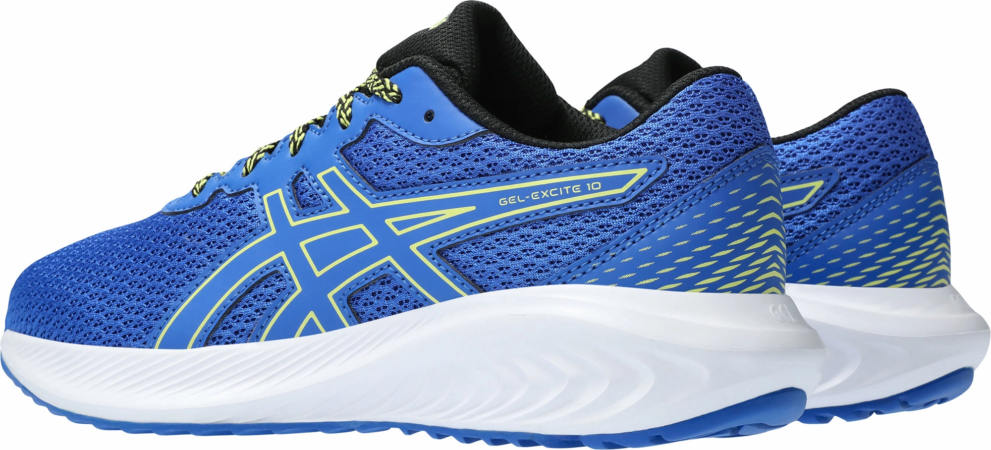 Asics Gel Excite 10 GS Junior Running Shoes - Blue Neutral Support Shoes
