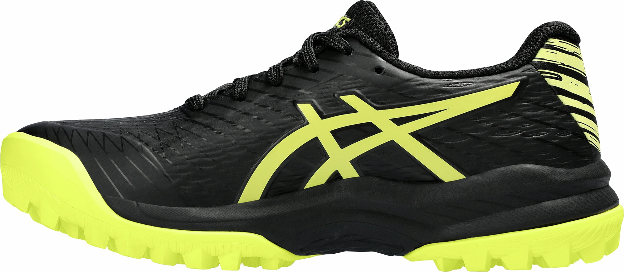 Asics Gel Field Speed GS Junior Hockey Shoes - Black Neutral Support Shoes
