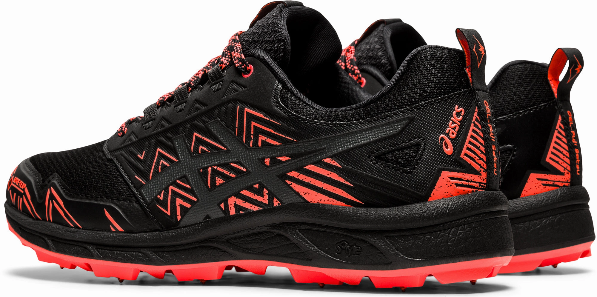 Asics Gel FujiSetsu 3 GORE-TEX Womens Trail Running Shoes - Black Neutral Support Shoes