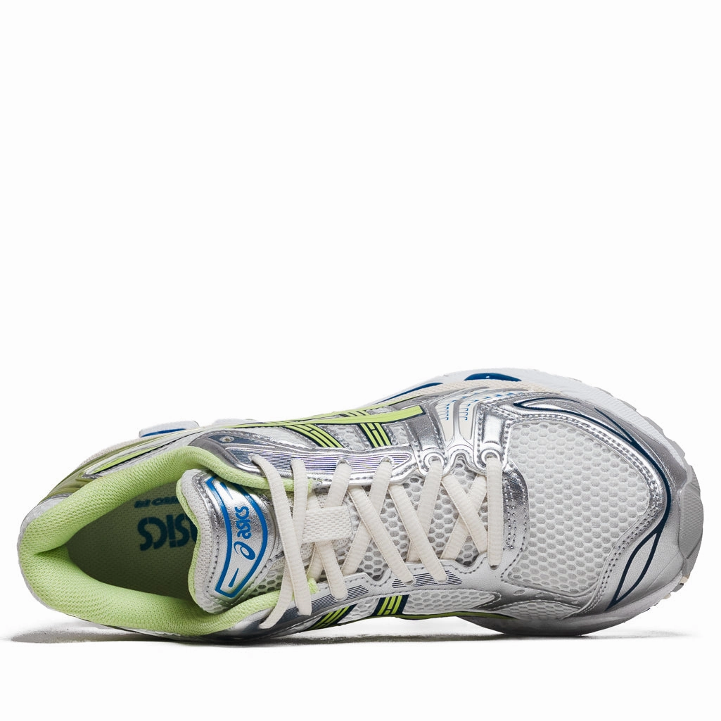 Asics Gel-Kayano 14 - White/Lime Green Asics classic sport shoe designs