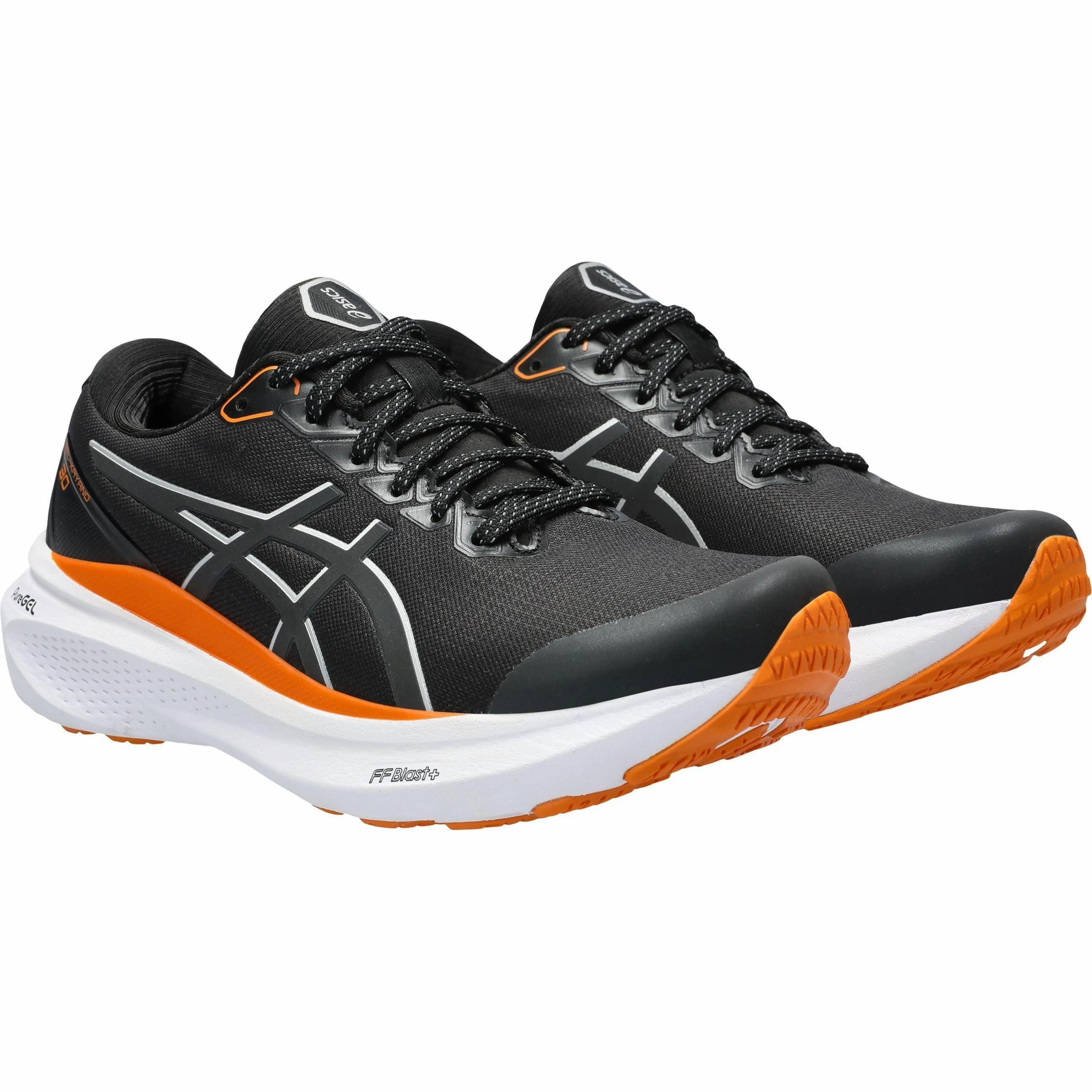 Asics Gel Kayano 30 Lite-Show Womens Running Shoes - Black Performance Shoes