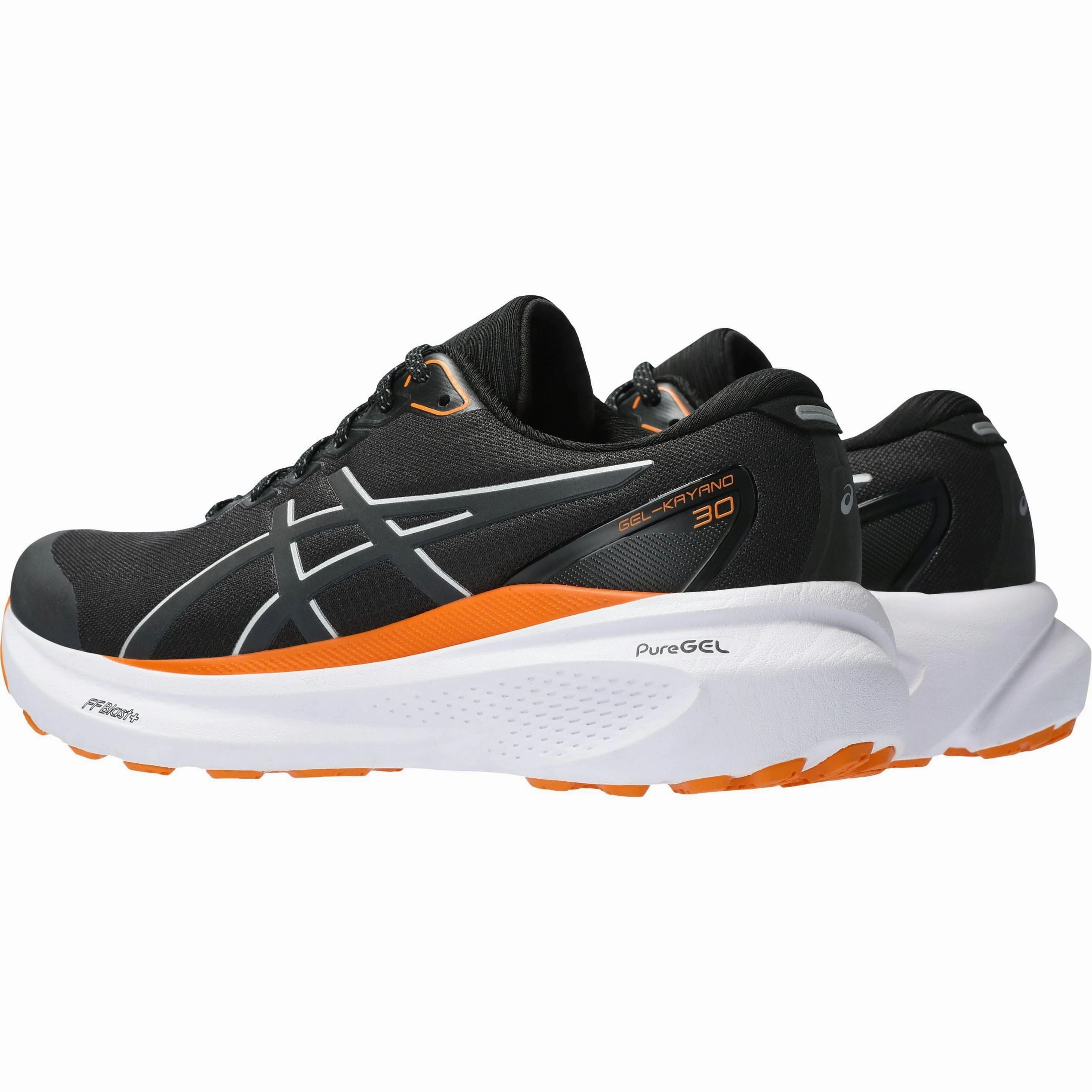 Asics Gel Kayano 30 Lite-Show Womens Running Shoes - Black Performance Shoes