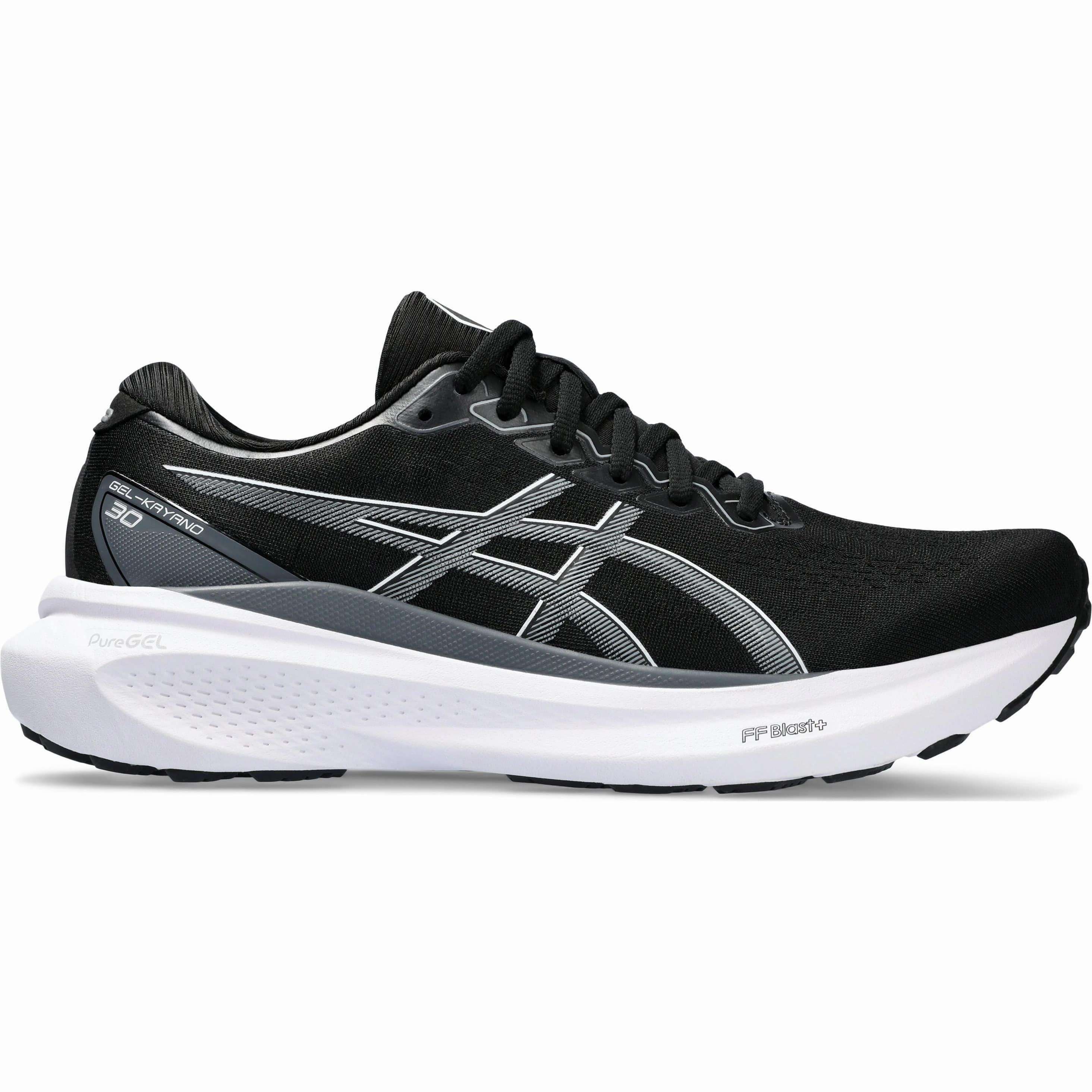 Asics Gel Kayano 30 WIDE FIT (2E) Mens Running Shoes - Black Asics shoe options