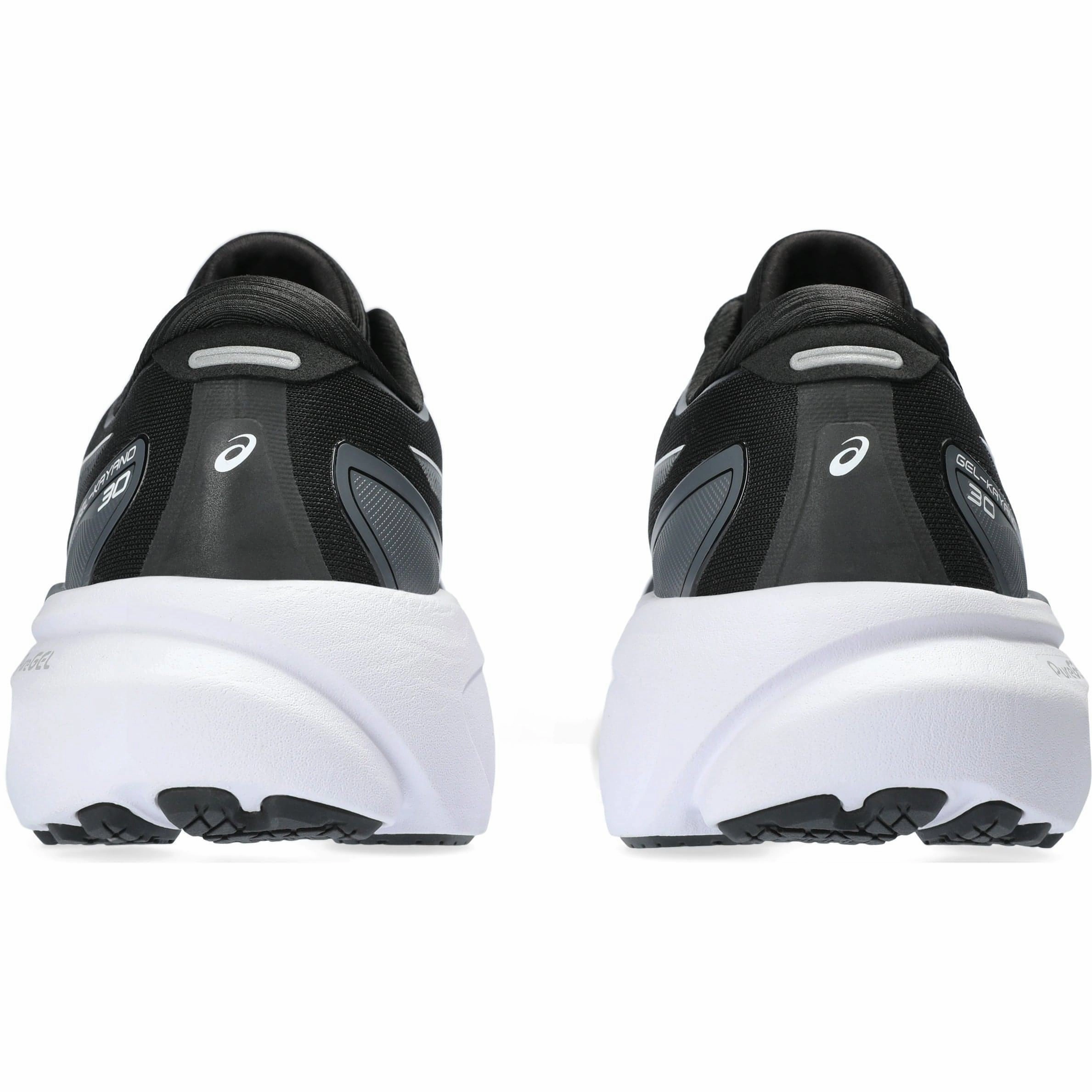 Asics Gel Kayano 30 WIDE FIT (2E) Mens Running Shoes - Black Neutral Support Shoes