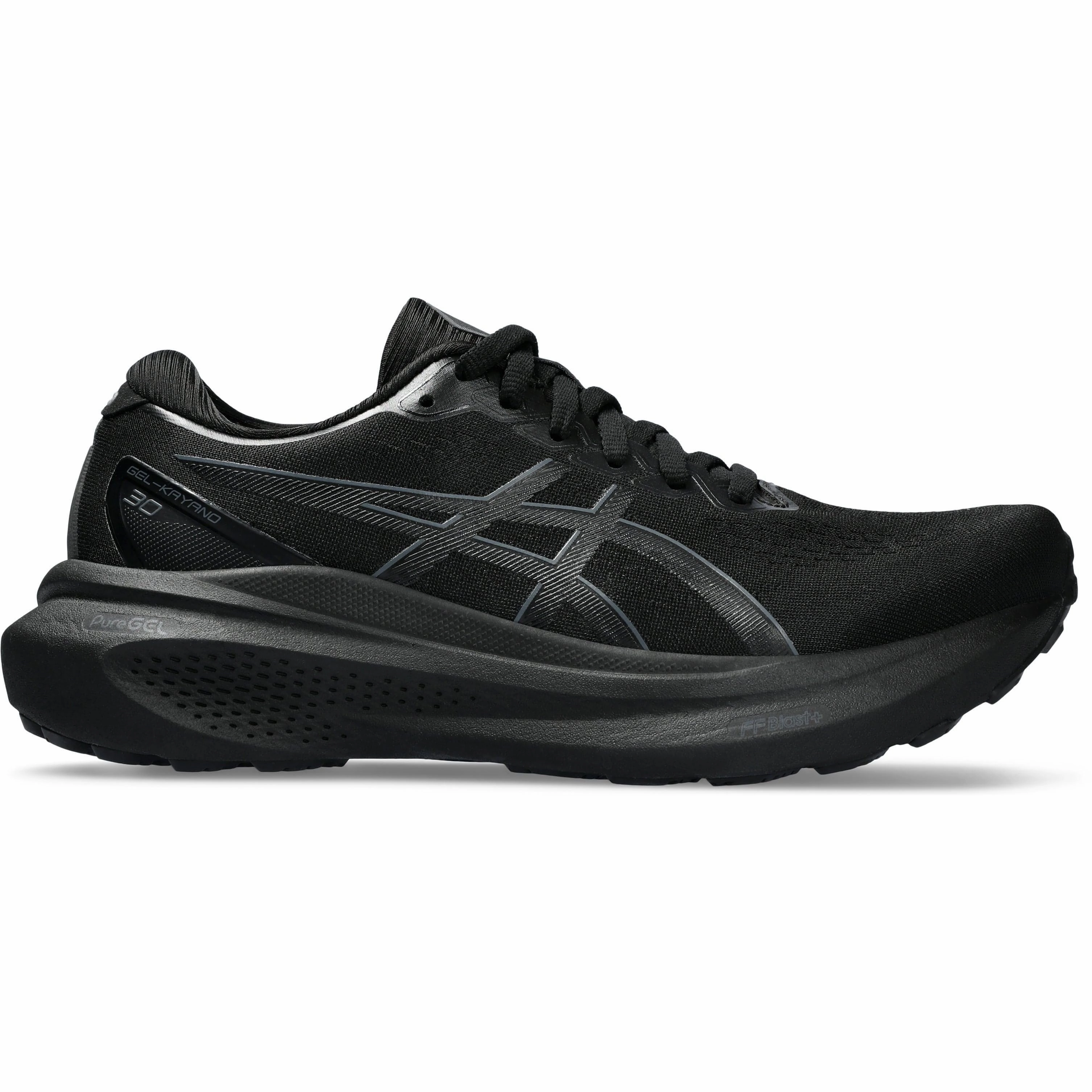 Asics Gel Kayano 30 Womens Running Shoes - Black Asics athletic footwear for training sessions