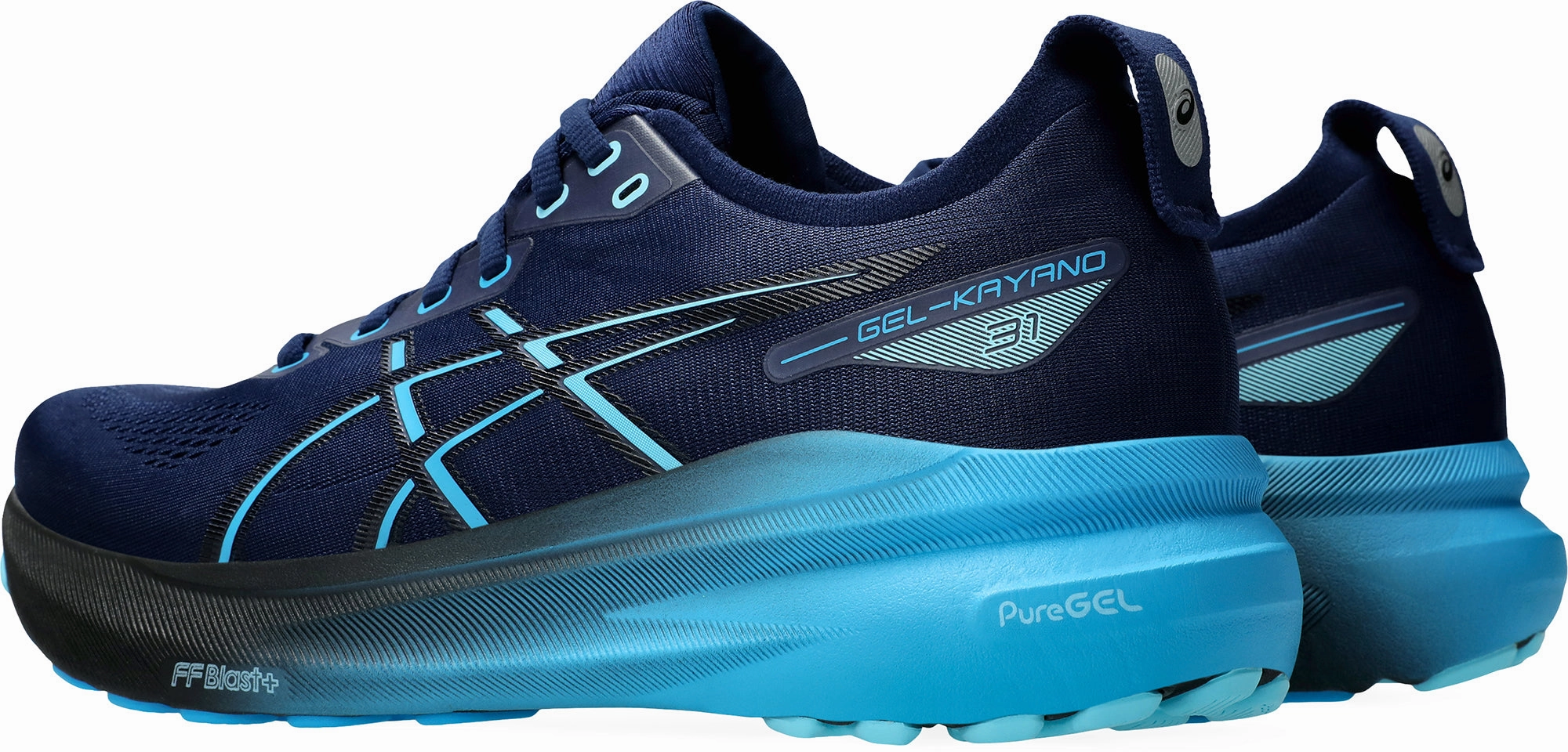 Asics Gel Kayano 31 Mens Running Shoes - Blue Performance Shoes