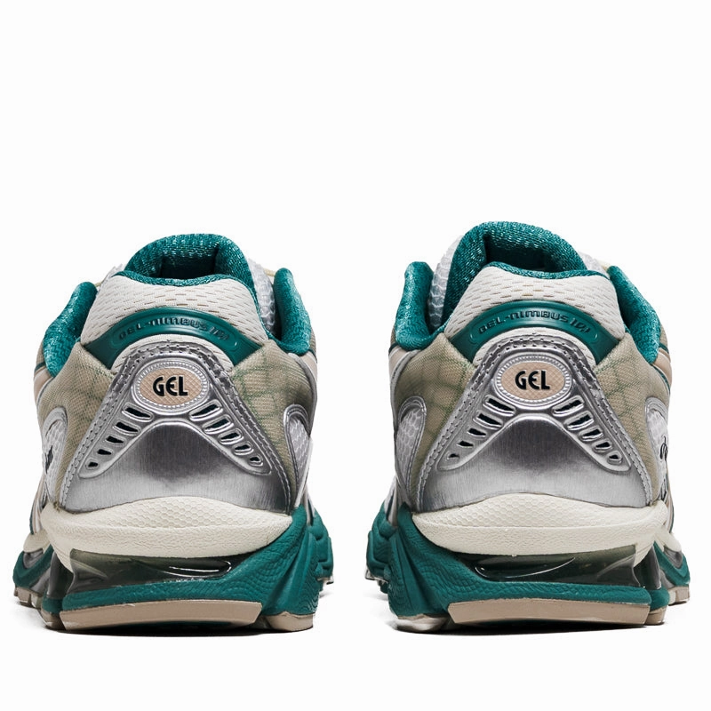 Asics Gel-Nimbus 10.1 - White/Rainy Lake Asics classic sport shoe designs