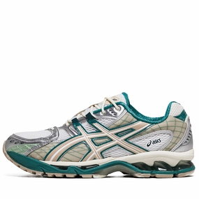 Asics Gel-Nimbus 10.1 - White/Rainy Lake Asics versatile shoes for sport and street