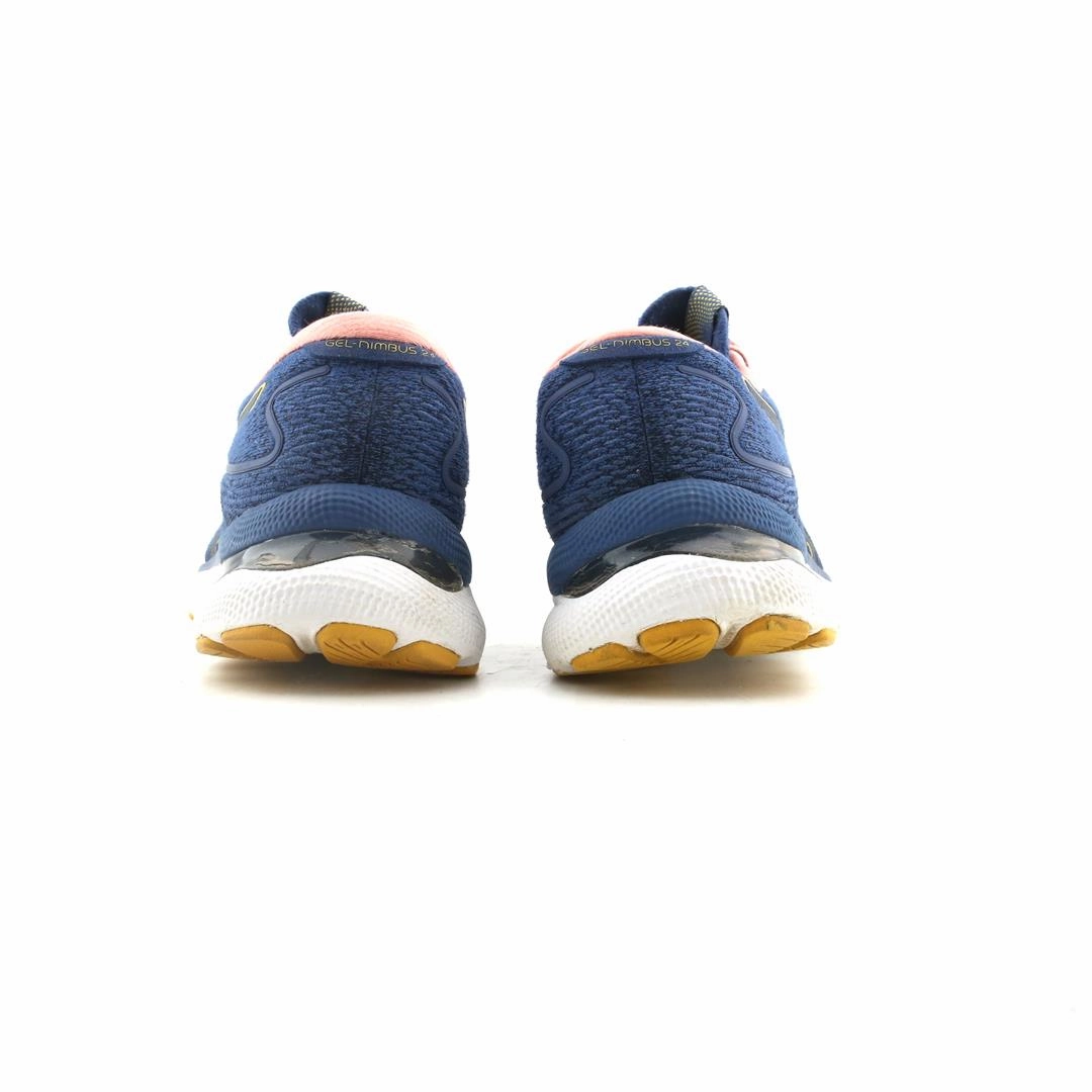 ASICS GEL NIMBUS 24 lightweight athletic shoe visuals