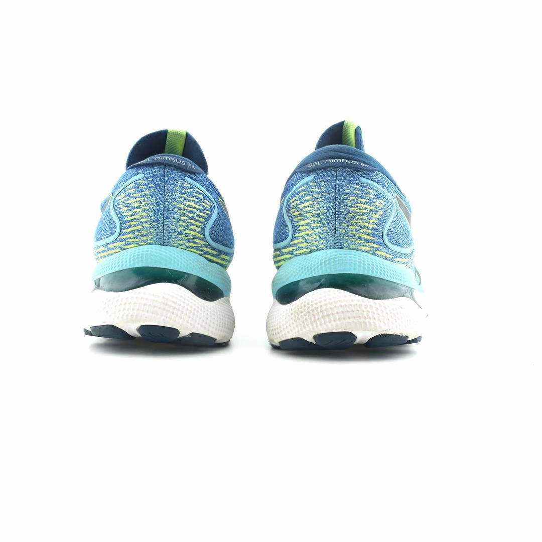 ASICS GEL NIMBUS 24 lightweight athletic shoe visuals