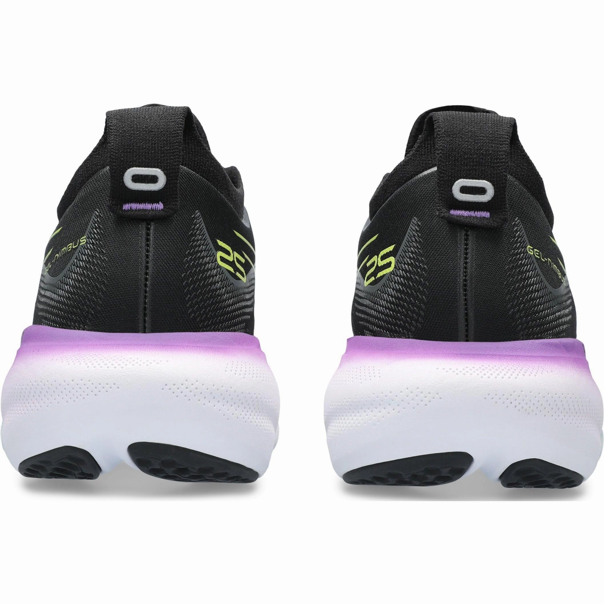 Asics Gel Nimbus 25 Womens Running Shoes - Black Neutral Support Shoes