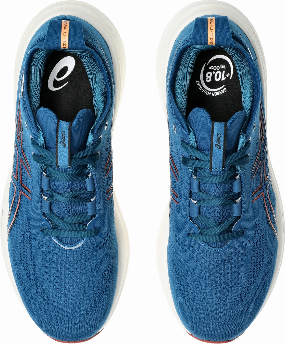 Asics Gel Nimbus 26 Mens Running Shoes - Navy Neutral Support Shoes
