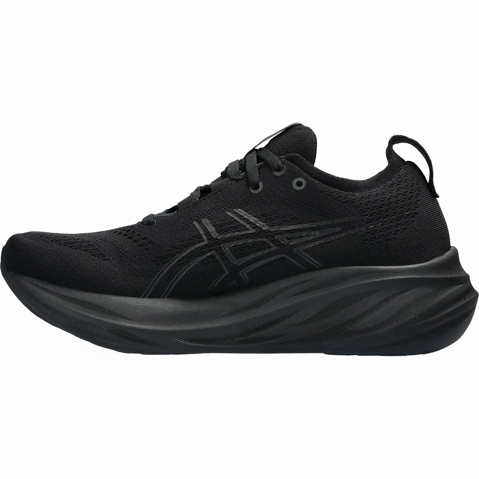 Asics Gel Nimbus 26 Womens Running Shoes - Black Neutral Support Shoes