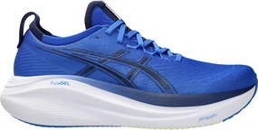 Asics Gel Nimbus 27 Mens Running Shoes - Blue Asics shoe options