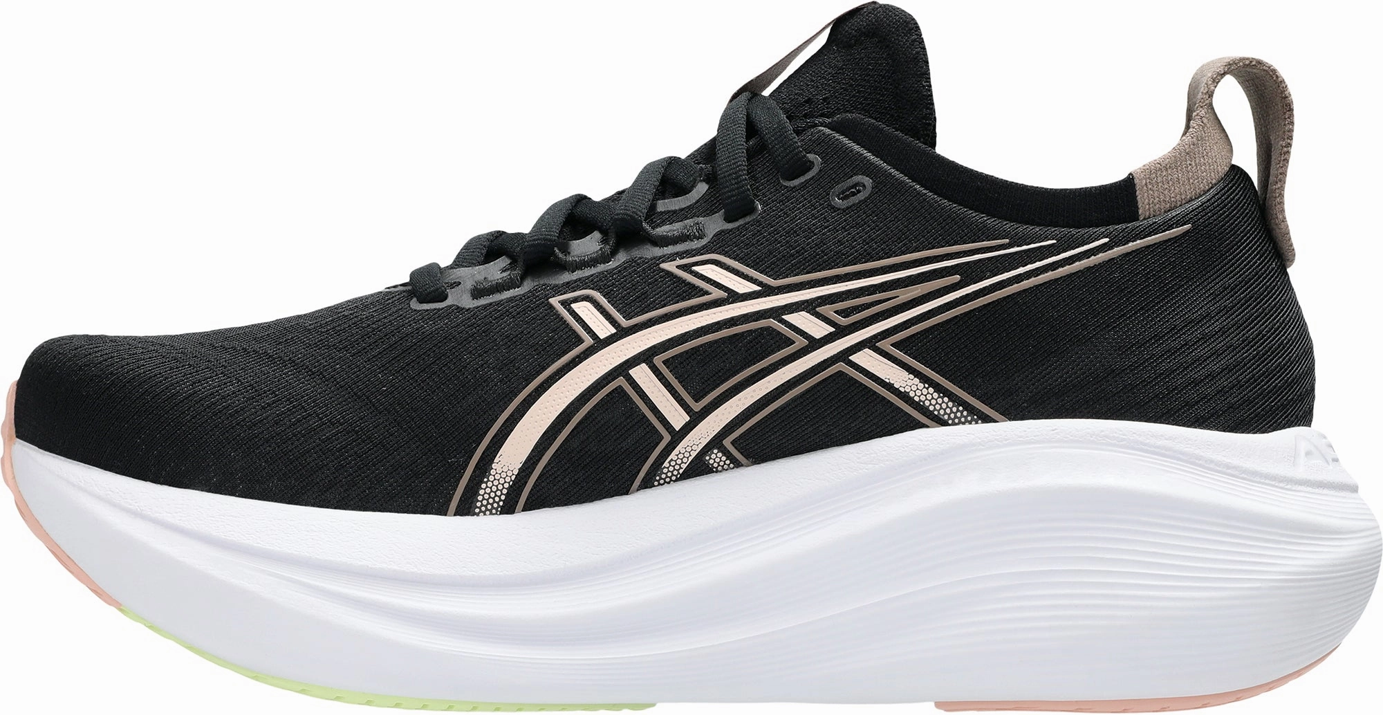 Asics Gel Nimbus 27 Womens Running Shoes - Black Performance Shoes