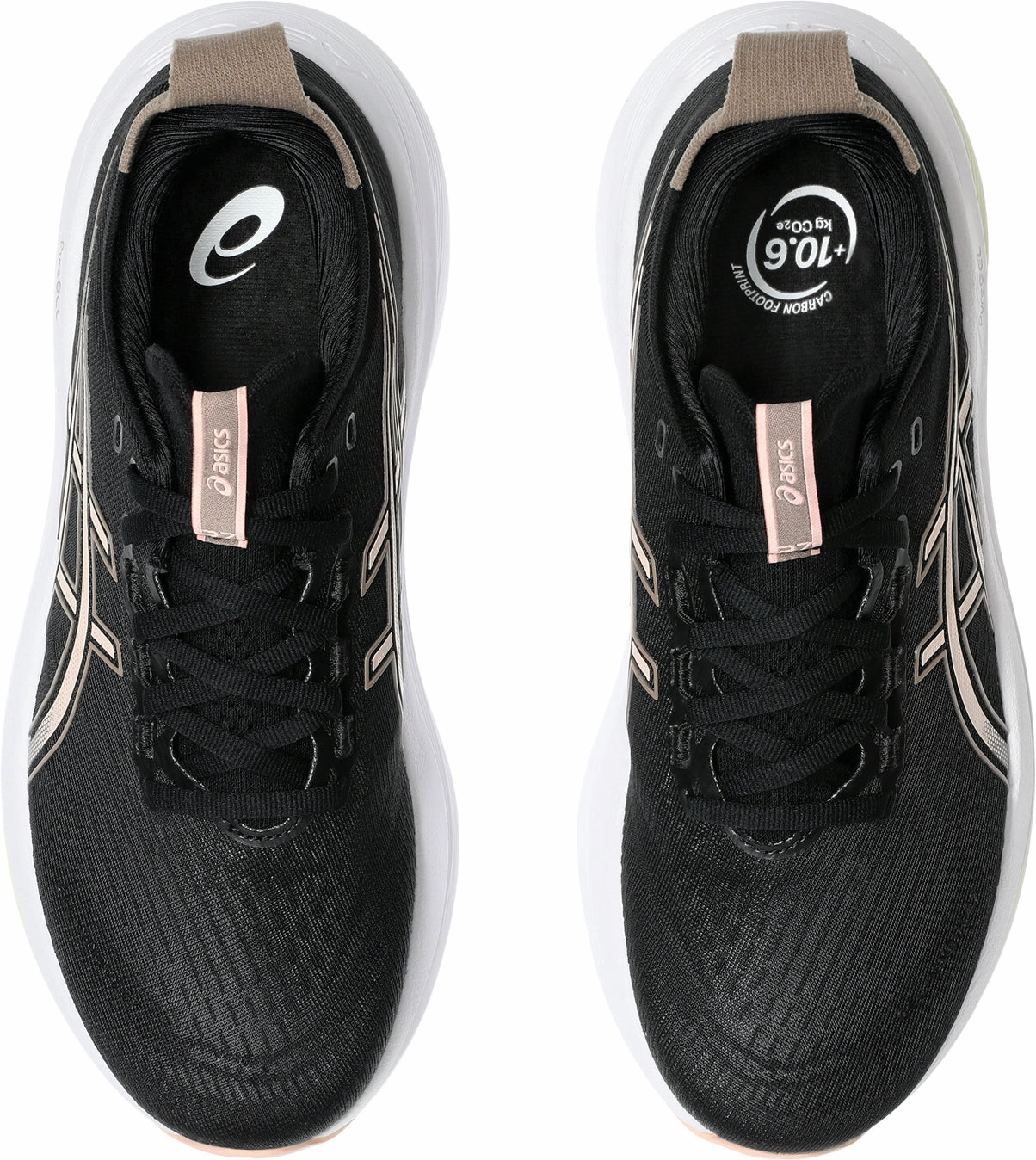 Asics Gel Nimbus 27 Womens Running Shoes - Black Performance Shoes