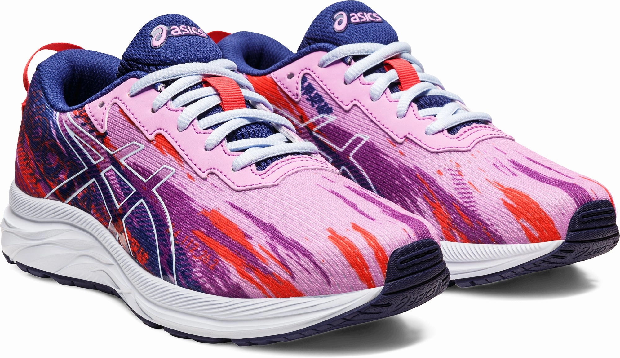 Asics Gel Noosa Tri 13 GS Junior Running Shoes - Pink Neutral Support Shoes