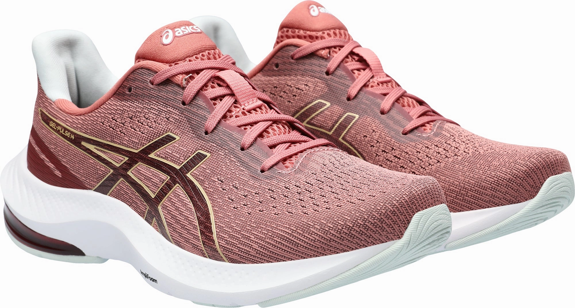 Asics Gel Pulse 14 Womens Running Shoes - Pink Neutral Support Shoes