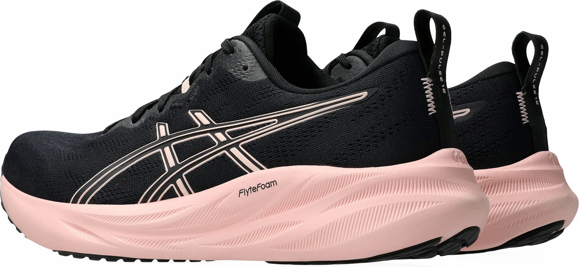 Asics Gel Pulse 16 Womens Running Shoes - Black Performance Shoes