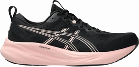 Asics Gel Pulse 16 Womens Running Shoes - Black Asics athletic footwear for training sessions