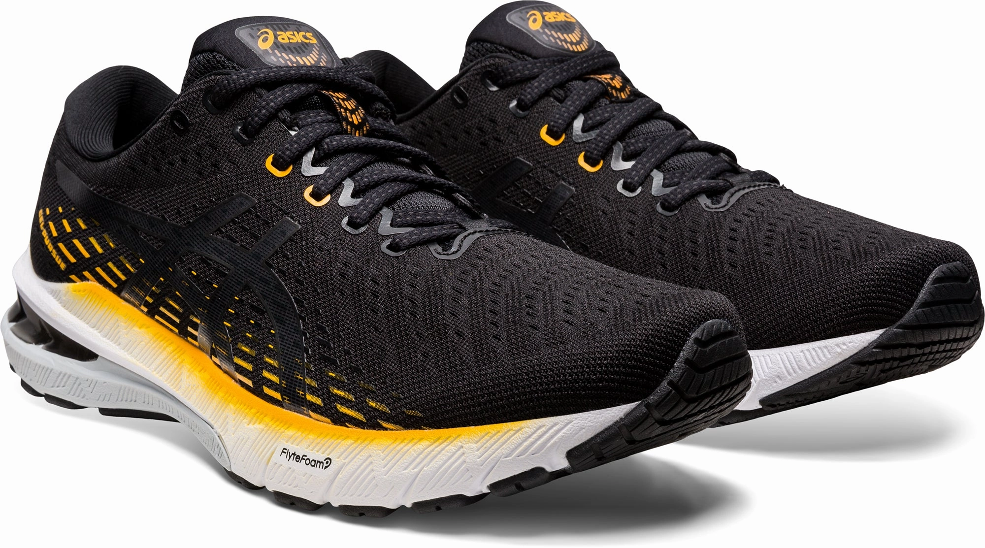 Asics Gel Pursue 8 Mens Running Shoes - Black Neutral Support Shoes