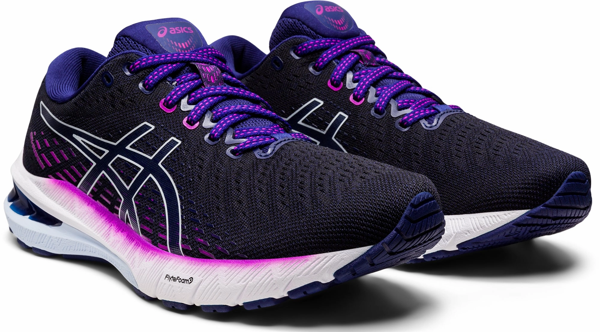 Asics Gel Pursue 8 Womens Running Shoes - Blue Neutral Support Shoes