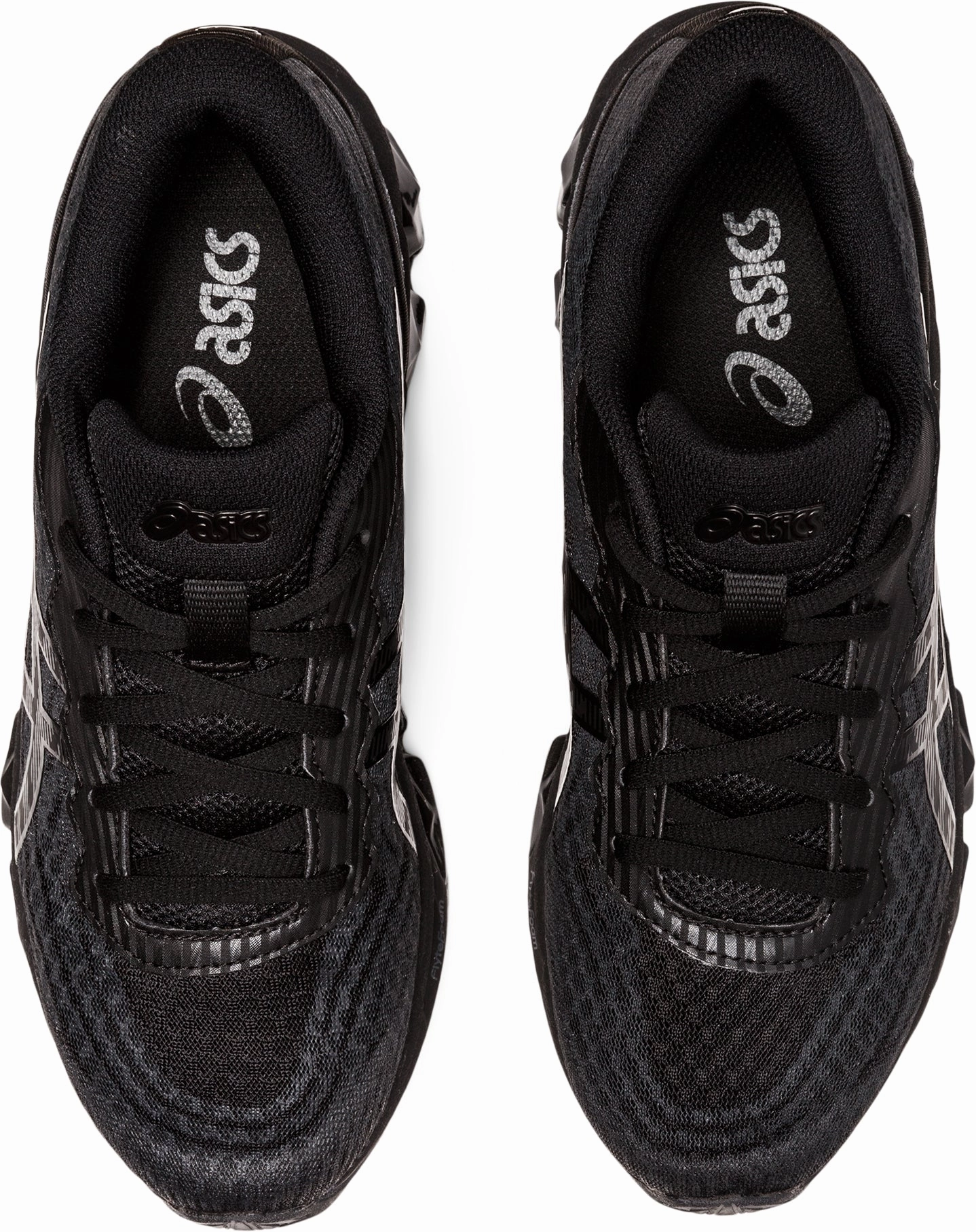 Asics Gel Quantum 360 VII GS Junior Running Shoes - Black Neutral Support Shoes