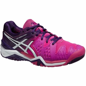 Asics Gel Resolution 6 Clay Womens Tennis Shoes - Pink Asics shoe options