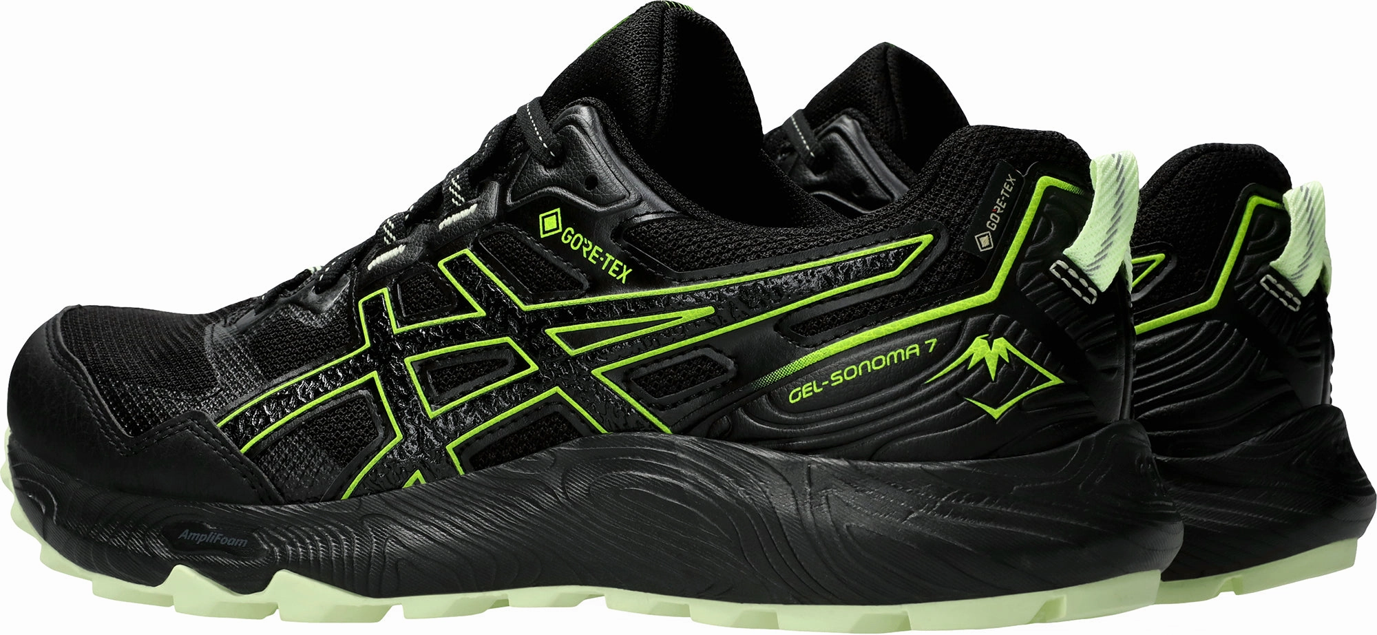 Asics Gel Sonoma 7 GORE-TEX Mens Trail Running Shoes - Black Neutral Support Shoes