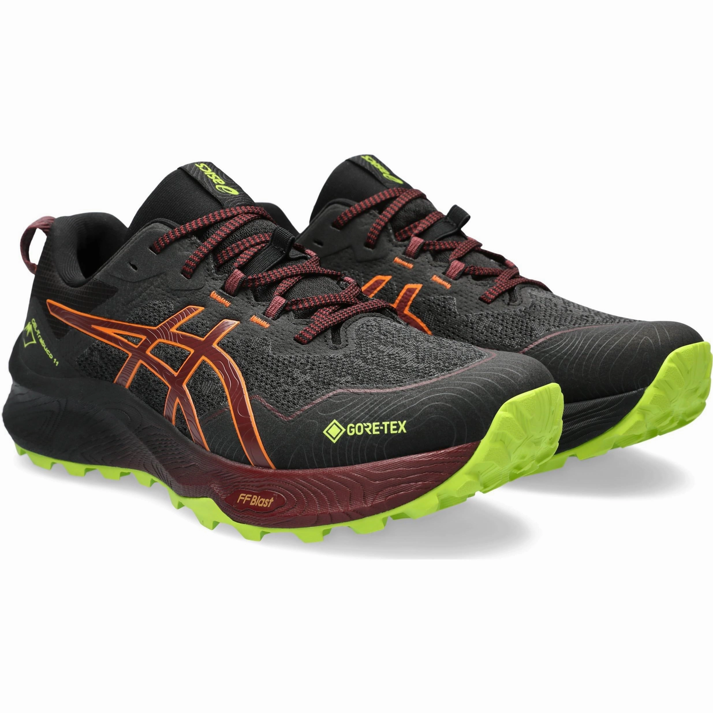 Asics Gel Trabuco 11 GORE-TEX Mens Trail Running Shoes - Black Neutral Support Shoes