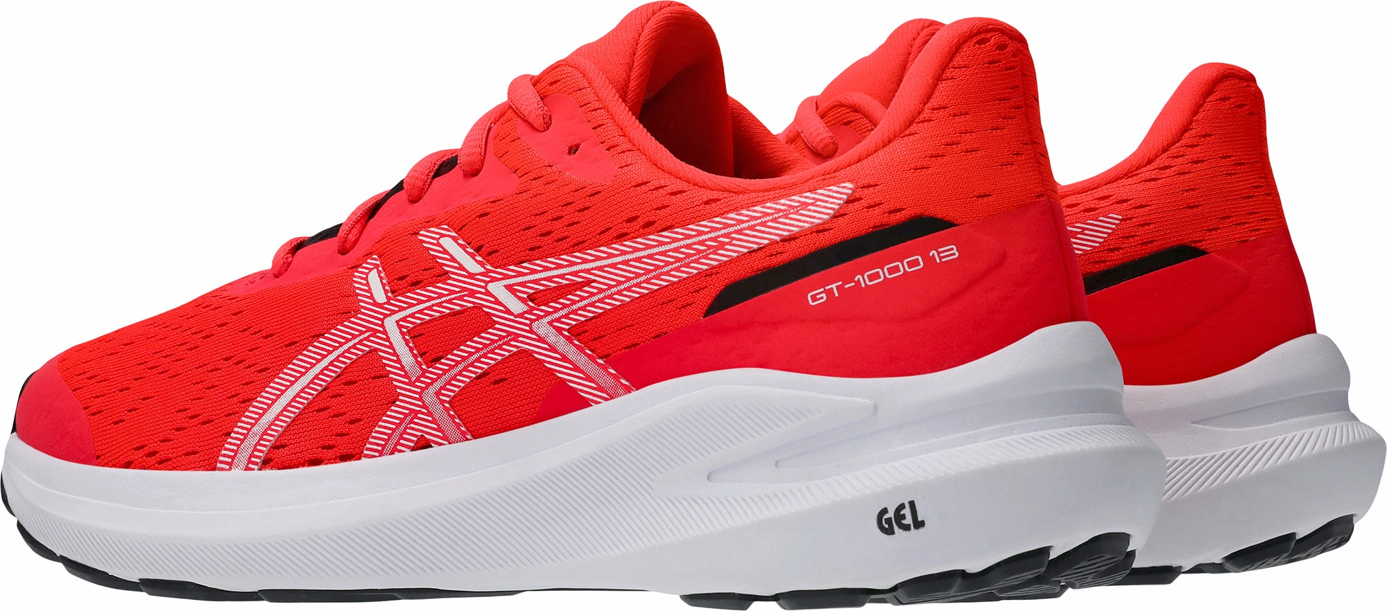 Asics GT 1000 13 GS Junior Running Shoes - Red Performance Shoes