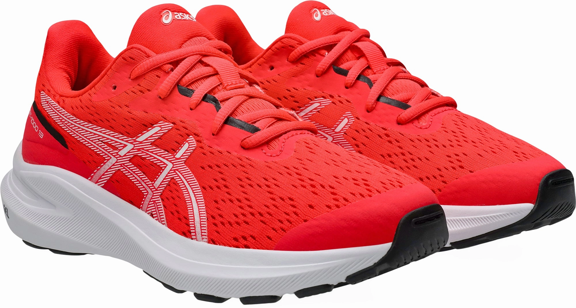 Asics GT 1000 13 GS Junior Running Shoes - Red Performance Shoes
