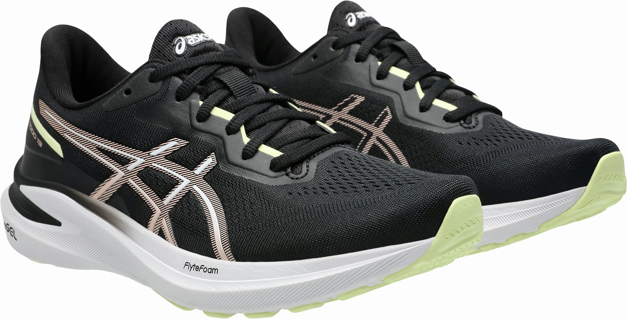 Asics GT 1000 13 Womens Running Shoes - Black Performance Shoes