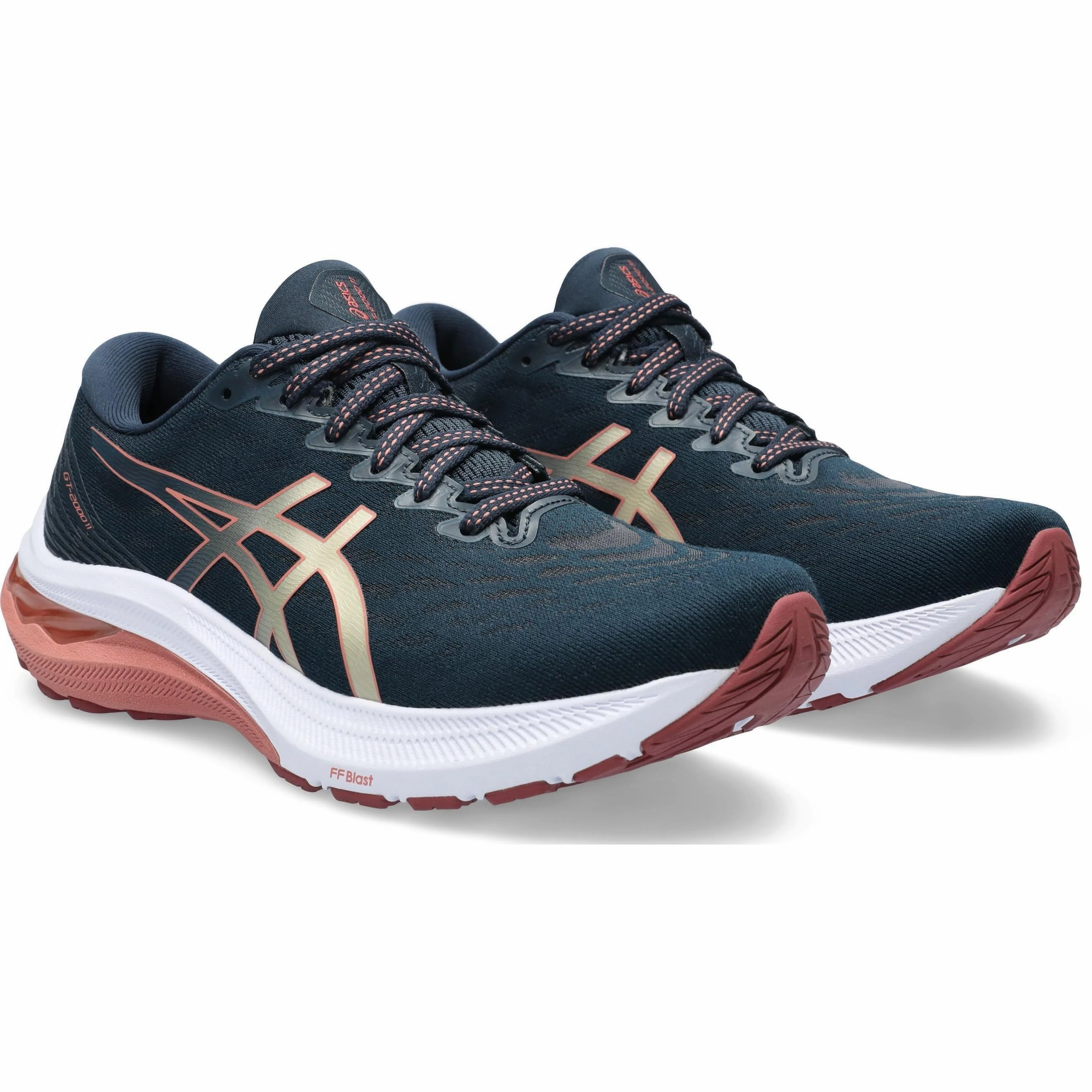 Asics GT 2000 11 Womens Running Shoes - Blue Performance Shoes