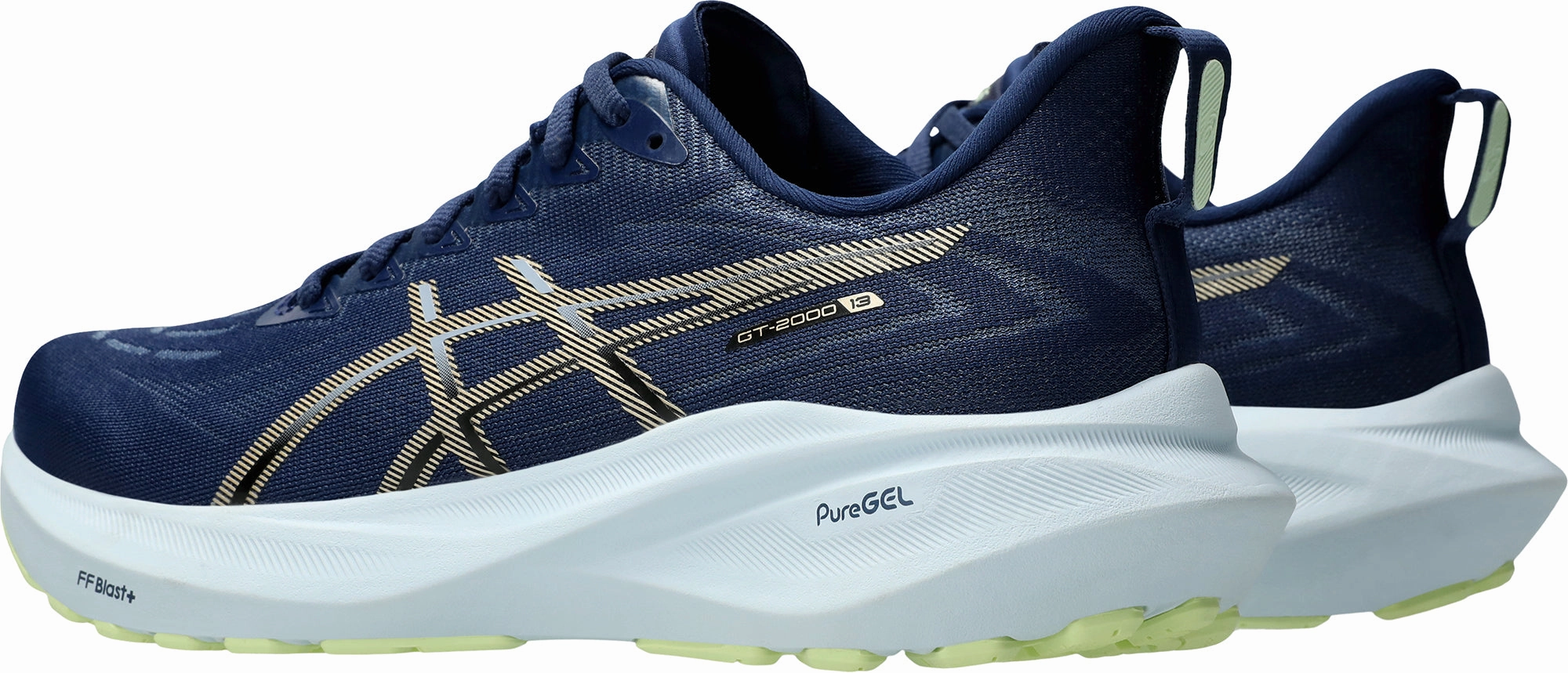 Asics GT 2000 13 Womens Running Shoes - Navy Performance Shoes