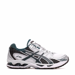 Asics Men Gel-Nimbus 10.1 White Saxon Green 1203A543-103 Asics comfort footwear
