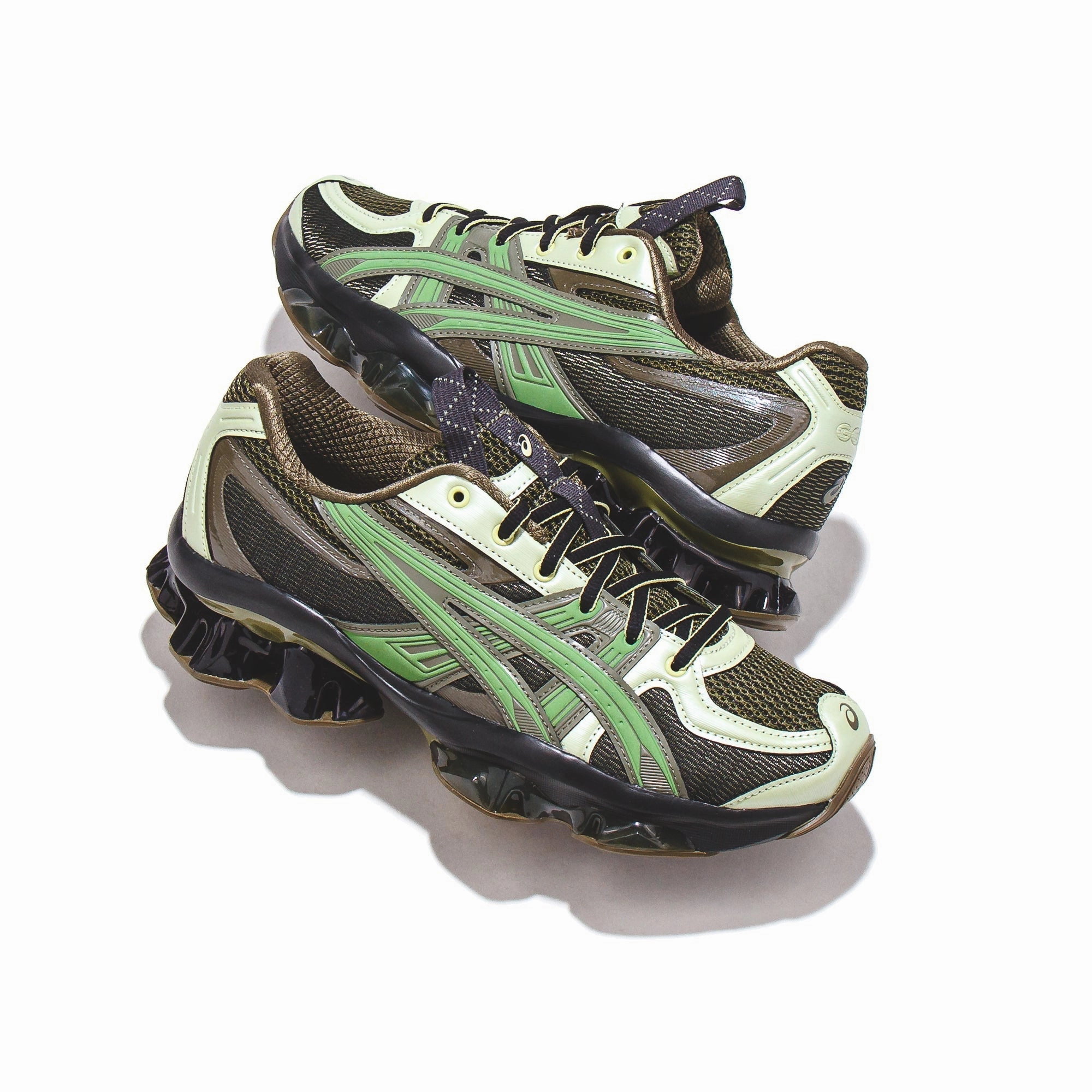 Asics Men US5-S Gel-Quantum Kinetic Moss Bamboo Core 1203A403-300 Asics shoe style pictures