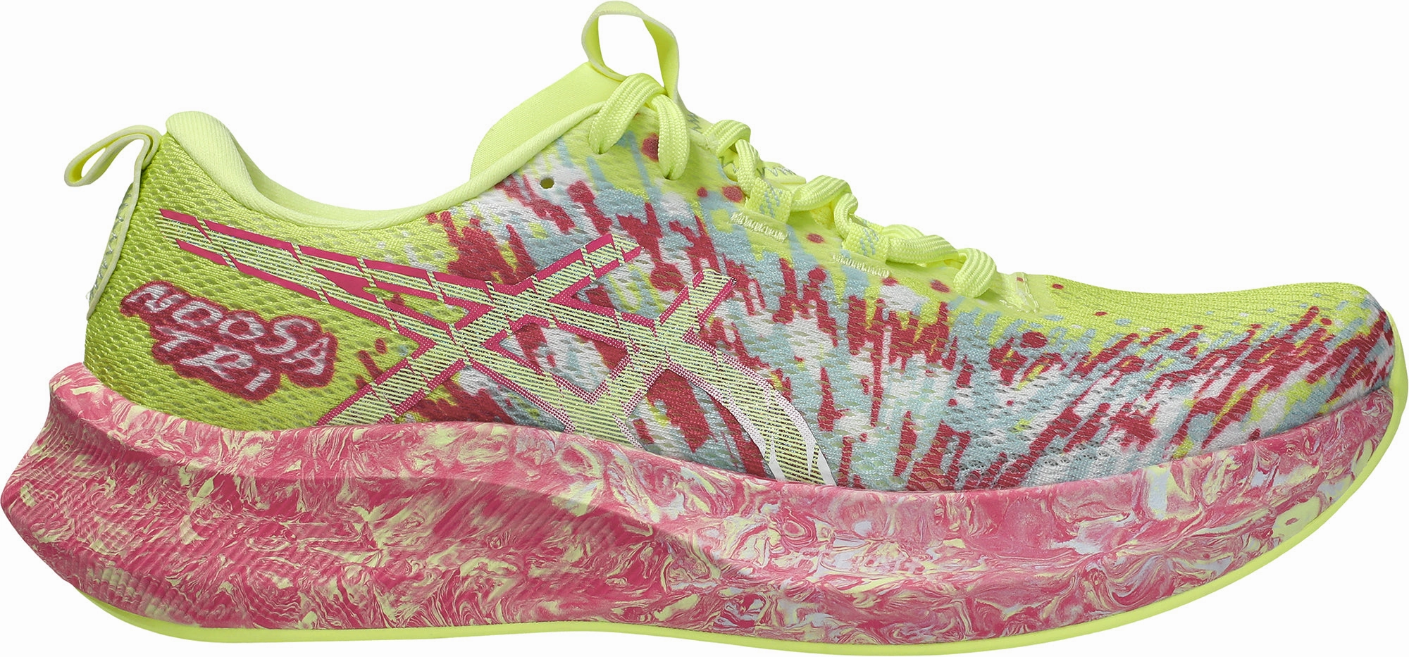 Asics Noosa Tri 16 Womens Running Shoes - Yellow Asics athletic footwear for training sessions